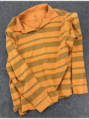 Aigle Relaxed Fit XL Striped Cotton‎ Polyester Polo Shirt